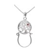Jewelry Trends Sterling Silver Tree of Life Charm Holder Keepsake