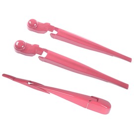 Savadicar 3-Piece Pink Windshield & Rear Wiper Trim Set for Jeep Wrangler JL JLU 4xe & Gladiator JT 2018-Present – Exterior Styling Accent Accessories