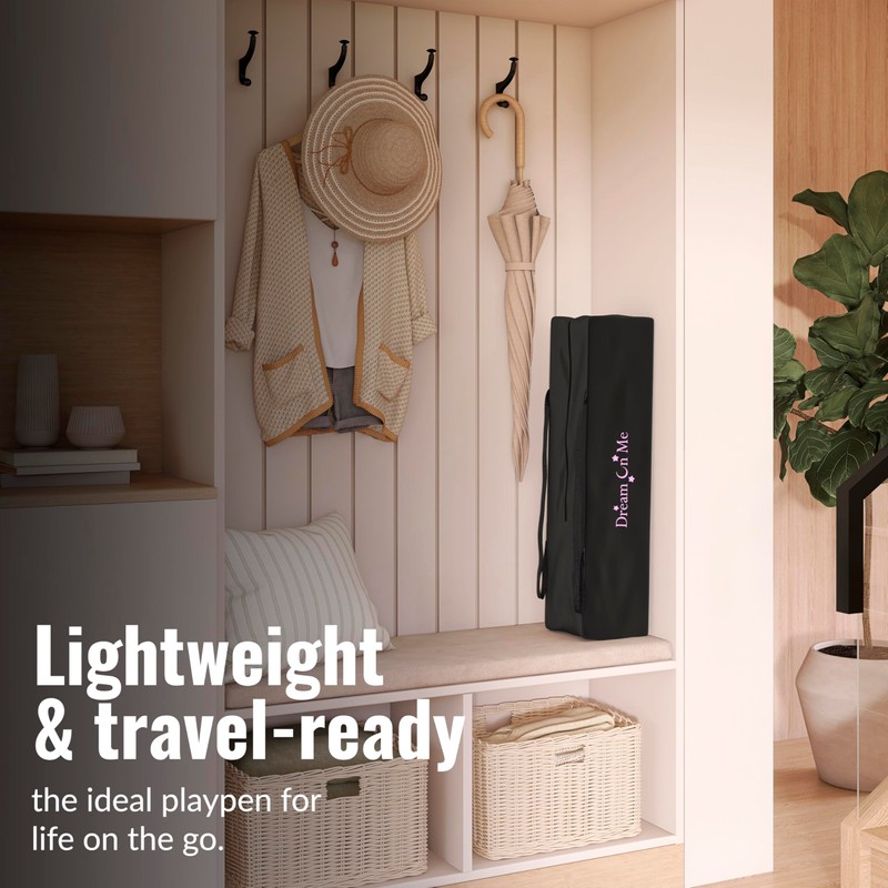 Dream On Me Nest Portable Playard , Award-Winning Lightweight Travel