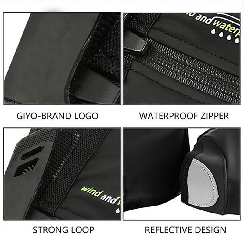 Reusable Cycling Shoes Cover Thicken Warm Overshoe Windproof Waterproof Overshoe