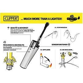 Sunmundo Clipper® Lighters Set of 4: Ice cream cones - All designs