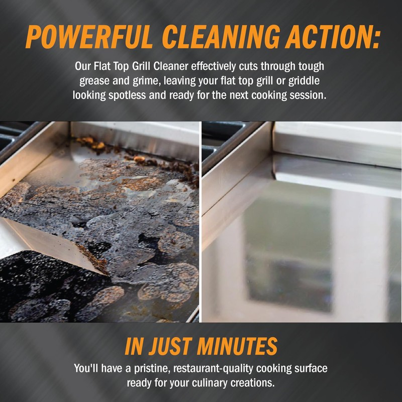 Active Element Flat Top Grill Cleaner – 32 fl oz