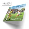 Hunts England - Son Football Fun Birthday Card - Milo's