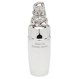 Things Remembered Engraved Santa Cocktail Shaker (FREE CUSTOMIZATION)