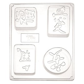 GLOREX 6 1600 Mould, Schriftzeichen Asia, 23,7 x 18,6 x 2,4 cm
