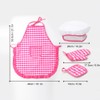 DIY Kid Cooking Baking Set Kitchen Role Play Apron Children