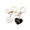 ARFUKA Keyring Heart Mr Mrs Pendant Keychain Metal Unisex Key