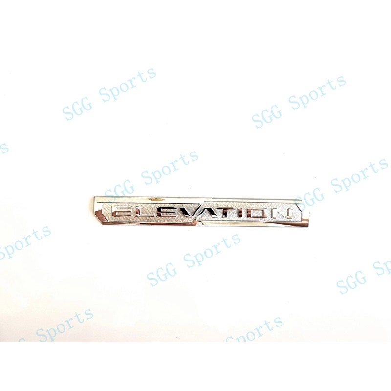 GMC 1PC Chrome Rear Tailgate Elevation Emblem Badge Fit 2023-2024