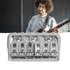 Electric Guitar Fixed Bridge Metal Adjustable Professional Guitar Fixed Bridge