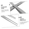 Gatuida 4PCS Multi Function Tweezers Thickened Non Skid Design for