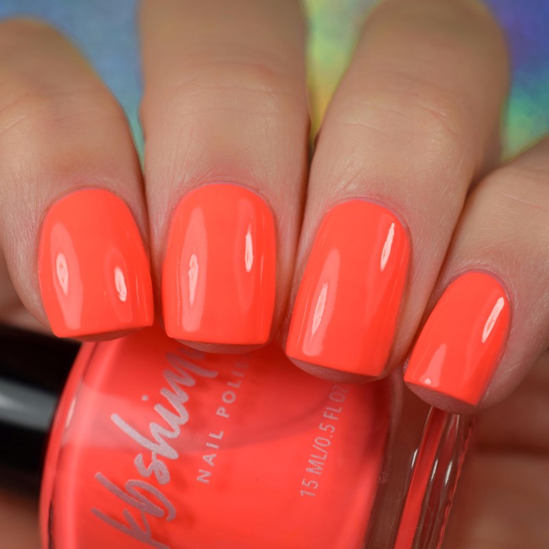 KBShimmer Totally Outrageous Neon Crème Nail Polish 0.5 oz Full