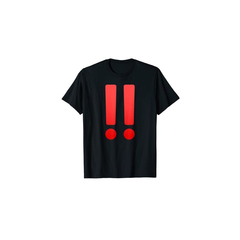 Double Exclamation Mark Costume T-Shirt