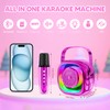 Microphone Karaoke Toy, Bluetooth Karaoke Machines, Karaoke Player, Microphone for