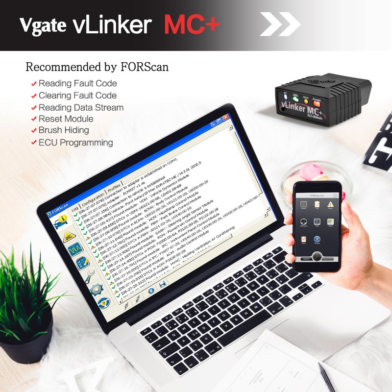 OBD2 Scanner Automotive Diagnostic Tool Car Code Reader Engine Fault