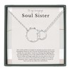 Bonus Sister Necklace for Women Sentimental Jewelry for Friend on