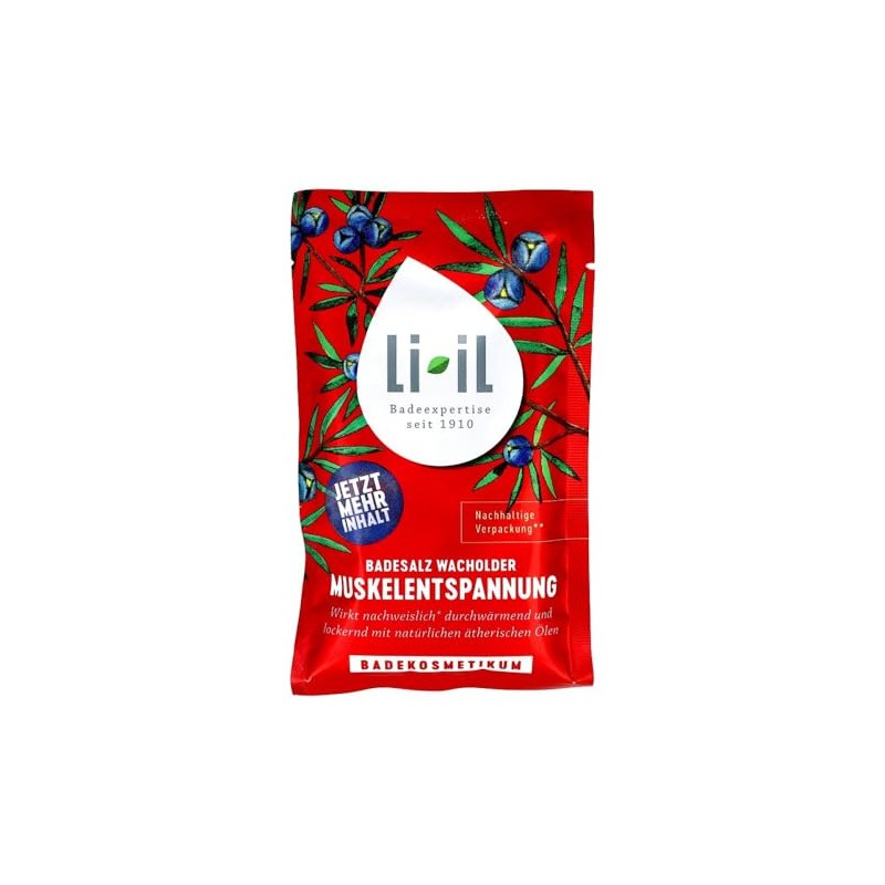 LI-IL Juniper Muscle Relaxation Bath Salt 80 g