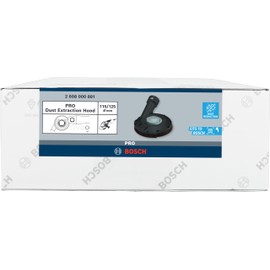 Bosch 1 x Pro Suction Hood (Diameter 115, 125 mm, Professional Accessories Small Angle Grinder)
