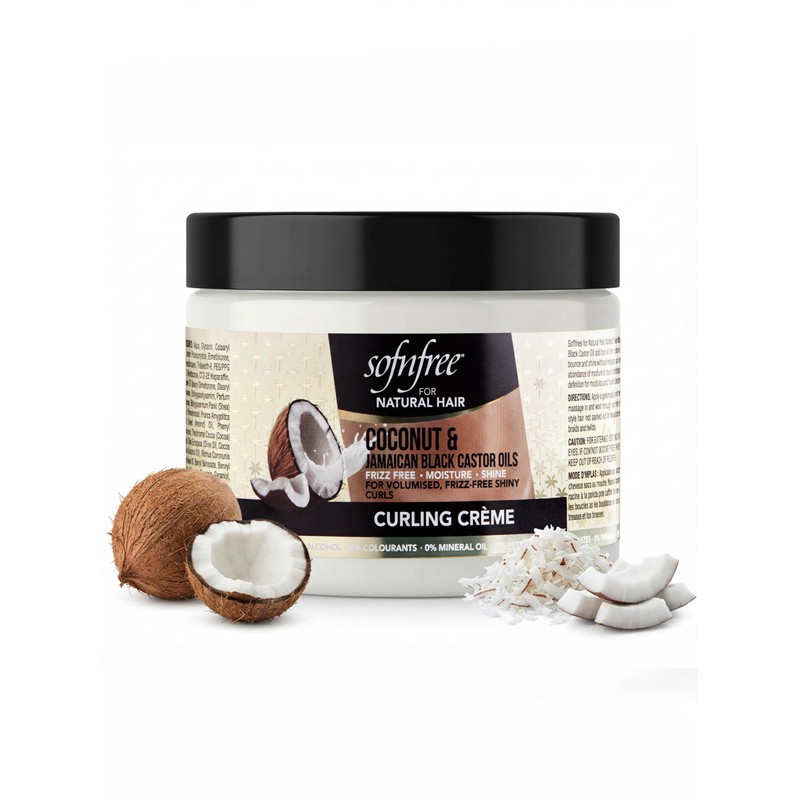 SOF N' FREE Crema Para Rizar El Cabello Natural Con