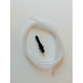 Jura milk hose tube (36cm) for frothing nozzles + nipple connectors #69490