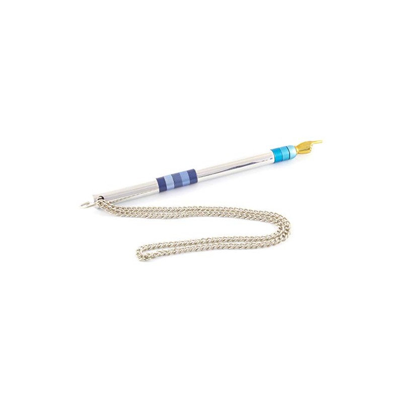 Yair Emanuel Torah Pointer with 8 Bands, Blue
