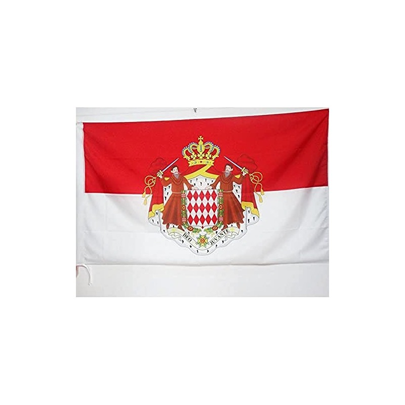 AZ FLAG - Flagge Monaco Mit Waffen - 90x60 cm