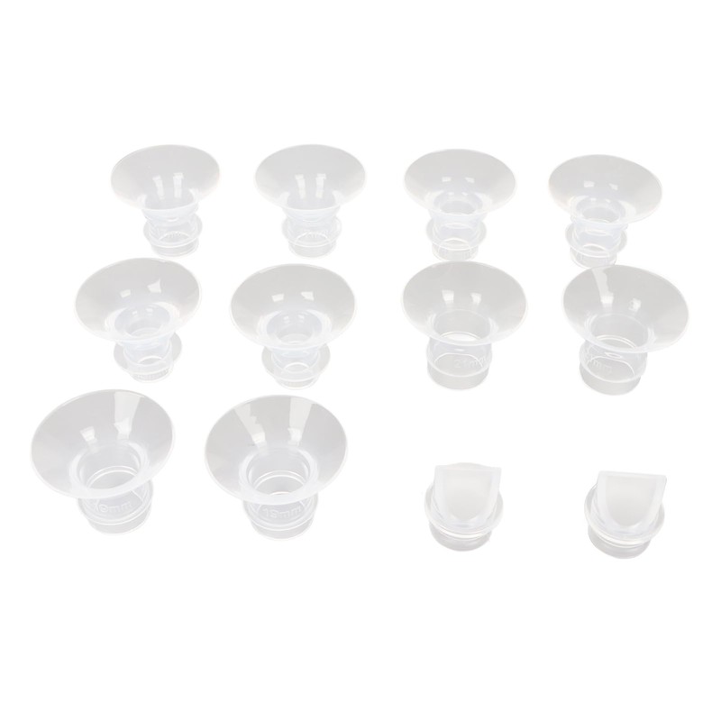 Pack of 10 Breast Pump Flange Inserts 13 mm 15
