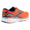 Brooks Men's Ghost 15 Running Shoe - Flame/Navy/Blue - 8.5