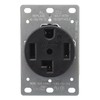 Leviton 4-Wire, 30-Amp, 250V Flush Mount Dryer Receptacle, 278-S00
