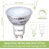Sigalux GU10 LED Light Bulbs, Dimmable 5000K Daylight White Natural