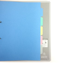コクヨ ファイル リングファイル PP表紙 A4 縦 青 フ-440NB