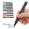 10pcs Paint Marker Metal Soft Head Water Based Marker DIY