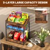 Kssiaz Candy Display Rack, 3 Tier Snack Rack Display for