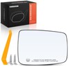 A-Premium Right Passenger Side Heated Mirror Glass with Backing Plate