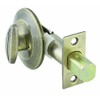 Kwikset 663 Single-Sided Deadbolt in Antique Brass, Thumbturn One Side,