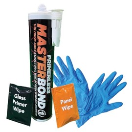 WAYSIDE Masterbond Primerless Cabriolet-Convertible bond repair. No Primer needed. Rear window soft top window seal