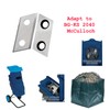4 PCS Wood Chipper Blades Compatible with LawnMaster FD1503 Yeryork