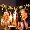 In My Sagittarius Era Banner, Sagittarius Birthday Sign Background, Sagittarius