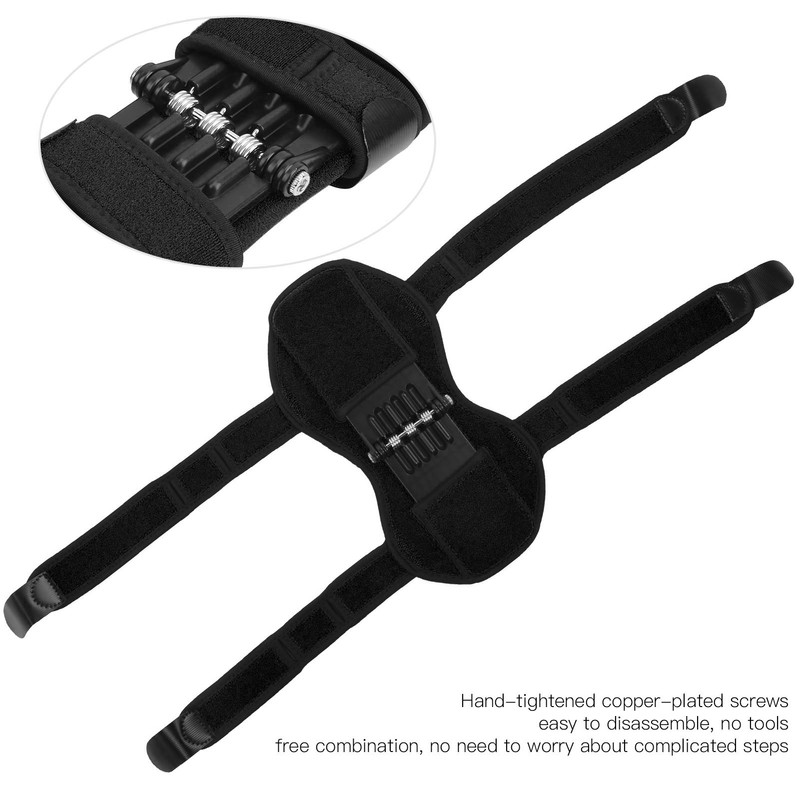 Knee Protection Booster Joint Support Pads Recovery Brace Spring Force