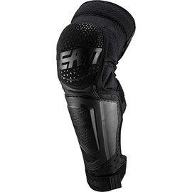LEATT Knee&Shin Guard 3DF Hybrid EXT, Color: Black, Size: XXL (5019400722)