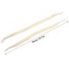 Zliger Pack of 4 Magnetic Curtain Tiebacks, Curtains Tiebacks, Curtain