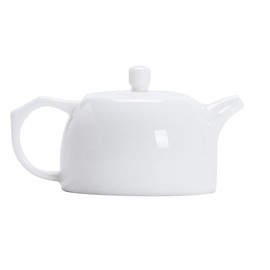 Fujian Dehua high white porcelain teapot, Lantern pot, Kung fu tea set, filter single teapot, handmade ceramic teapot, tea infuser.(250ML)