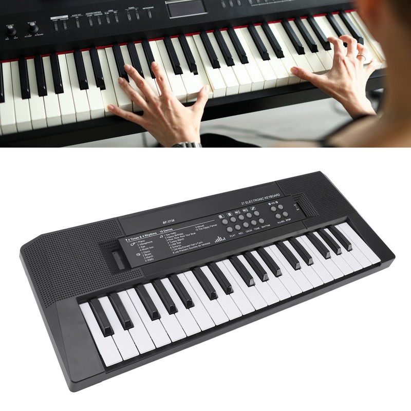 Kids Piano Keyboard 37 Keys Portable Electronic Keyboard Early Educational