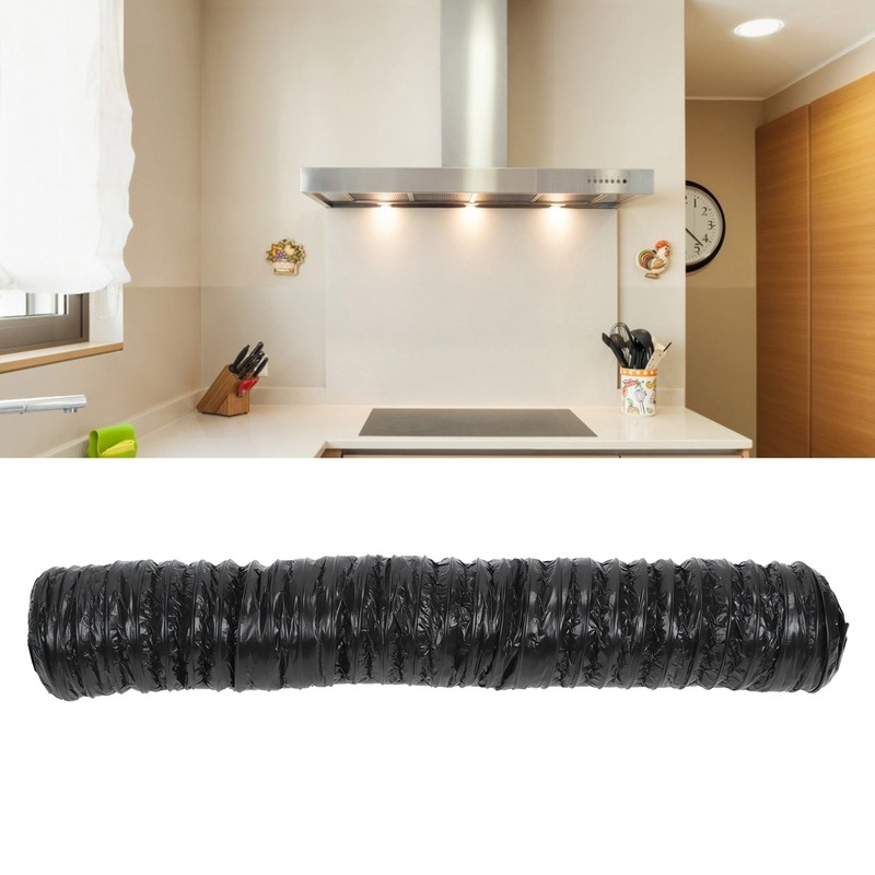 Flexible Vent Ducting 1m Thermal Low Noise Ventilation Hose for