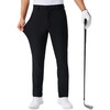 QPNGRP Men's Golf Pants 30"/32"/34" Inseam Lightweight Stretch Work Dress