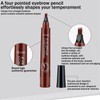 5 Colours Eyebrow Pencil, Eyebrow Pencil, Waterproof Eyebrow Pencil, Waterproof