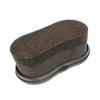 FeetPeople Professional Shine Sponge, Brown, 2 Pack