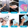 Streak Free Miracle Cleaning Cloths Easy Clean Nanoscale,Fish Scale Microfiber