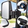 Golf Cart Side Mirrors for Rear Viewing – Adjustable Glass