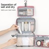 Hanging Toiletry Bag, Waterproof Travel Makeup Bag Portable Wash Bag