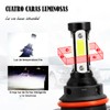 Kit 2 Focos Led Modelo 9007 Luz Blanca De 4